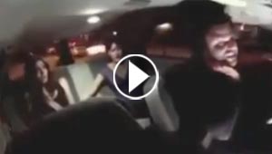 بالفيديو.. مقلب مرعب ينفذه سائق تاكسي مهووس بفتاتين