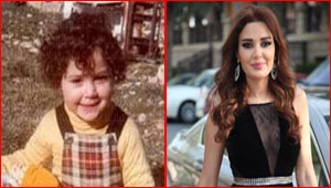 صور سيرين عبد النور في طفولتها تثبت عدم خضوعها لعمليات تجميل