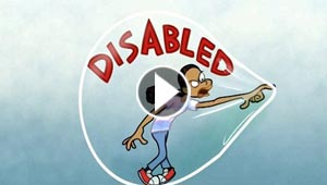 مراهقة تعدّ فيلم كرتون يشرح عن اعاقتها لتكسب بعض الاصدقاء 