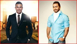 ماذا حدث حين التقى عمرو دياب مع تامر حسني بإحد فنادق القاهرة؟