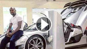 بالصور.. الملاكم مايويذر يشتري سيارة بـ 4.8 ملايين دولار