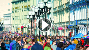 اربات الروسي.. شارع له تاريخ عريق مع العربية وهذه هي علاقته بياسر عرفات