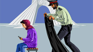 معرض فني يصور سلوك الشرطة حول العالم بين الوحشية والوداعة
