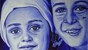 فن نادر.. صور الفنون الابداعية لمصري يرسم بقلم الحبر