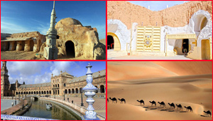 اغرب المواقع الحقيقية على الارض.. خلدتها افلام ستار ورز