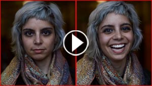 صور مدهشة: كيف تتغير وجوه الناس قبل وبعد سماعهم كلمة اطراء!