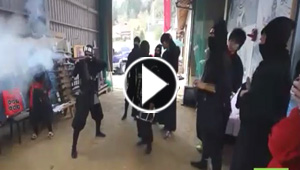 شبان يابانيون ينقذون اساليب فنون القتال النينجا من التشوّيه والتحريف