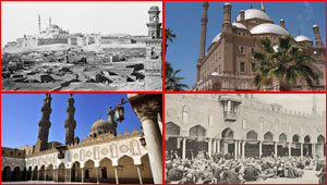  صور معالم مصرية سابقا وحاليا منها الجامع الازهر وقصر الجوهرة