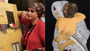  دلال القيسي: رسوماتي أغضبت إسرائيل وهذا وسام شرف لي