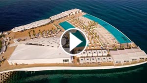 دبي تدشن اول جزيرة اصطناعية في العالم