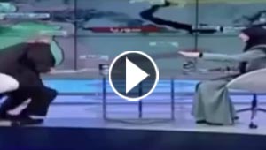فيديو محرج.. سقوط مدوّي لخبير عسكري في برنامج على الهواء