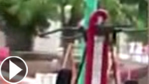 بالفيديو.. عفريت يمارس الرياضة 