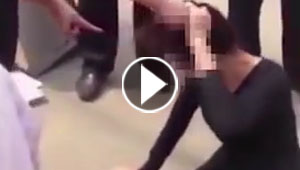 بالفيديو علقة ساخنة.. سيدة تهاجم عشيقة زوجها وتلقنها درسًا قاسيًا