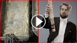 اوركسترا تفتح الشهية بعزف فريد لأصوات الوجبات السريعة! فيديو