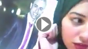 فيديو طريف.. أب يفاجئ ابنته اثناء احتفالها بالفالنتين سراً 
