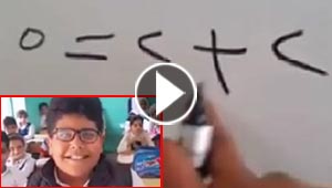 2+2=5 رسالة معلم عراقي الى طلابه من اجل تشغيل عقولهم.. فيديو