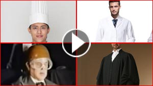  لماذا يرتدي المحامي (روب) اسود والطبيب ابيض والطاهي قبعة طويلة؟ أسباب لا تخطر ببالك!