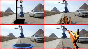 صور طريفة.. شاهد كيف قام شاب بتعديل صورة لشقيقته