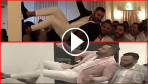 بالفيديو: تحدي الدبكة.. شباب وصبايا على الحائط والسقف