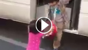 فيديو طريف.. رد فعل طفلة لحظة استقبالها شقيقها