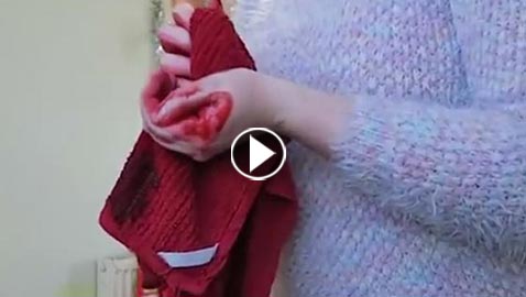 مزحة ثقيلة.. شاهدوا ماذا فعلت امرأة لتختبر مشاعر زوجها
