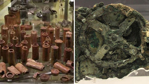 صور كنوز ثمينة عُثِرَ عليها تحت الماء
