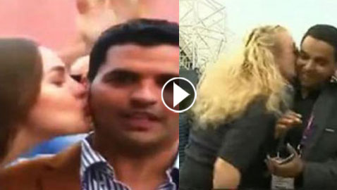  بالفيديو: مواقف محرجة ومضحكة للمذيعين اثناء تغطية مباريات كأس العالم