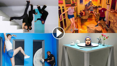 لن تصدق ما تراه! متحف الغموض في دبي بالفيديو والصور