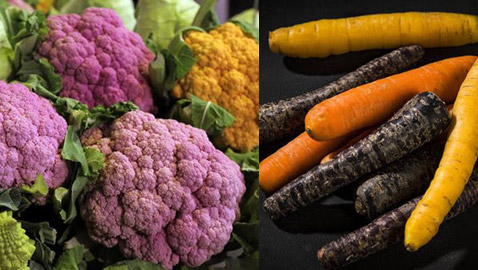 صور مدهشة.. خضروات بألواناً غريبة في هذا الخريف