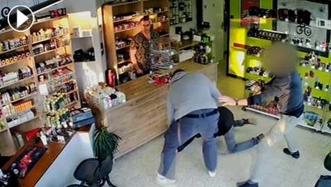  القبض على أذكى عصابة لصوص حاولت سرقة متجر