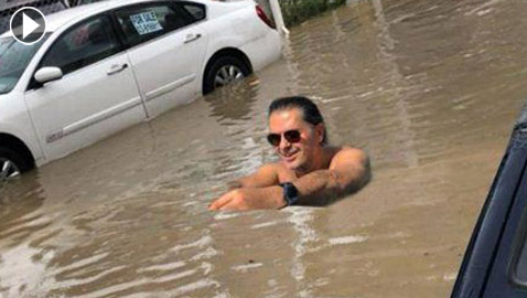 العاصفة نورما تفجر موجة من النكات.. فيديو وصور