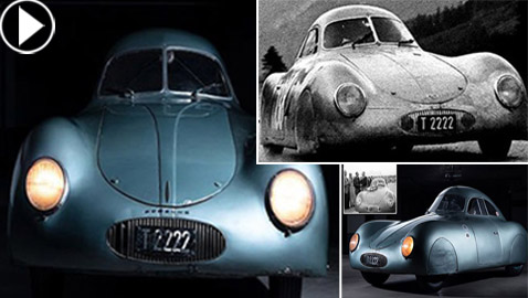 أغلى سيارة بورشه هي من طراز 1939 وصنع منها 3 فقط! فيديو