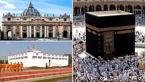 هذه الأماكن يحج إليها الملايين من أتباع الديانات المُختلفة